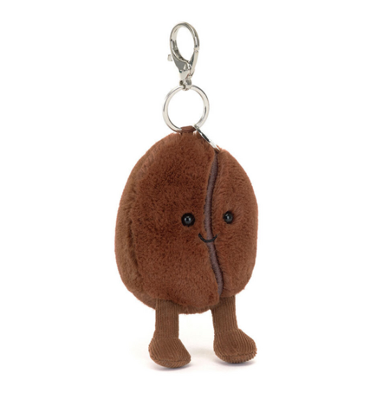 Jellycat Amuseables Coffee Bean Bag Charm