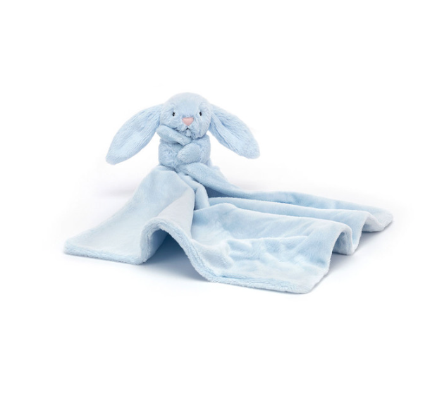 Load image into Gallery viewer, Jellycat Soother Bashful Blue Bunny
