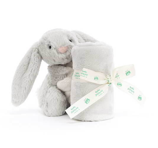 Jellycat Soother Bashful Silver Bunny