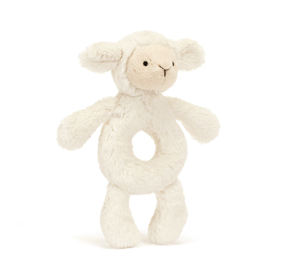 Jellycat Ring Rattle Bashful Lamb