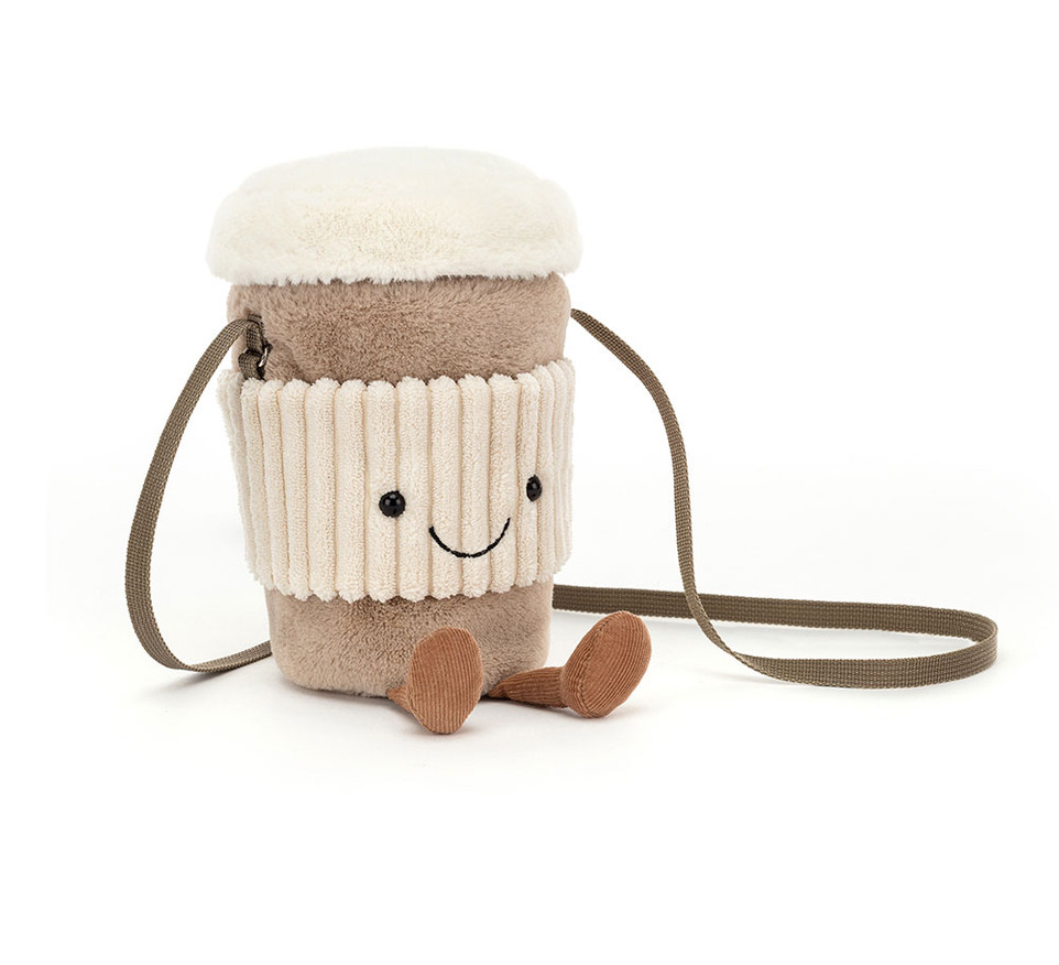 Jellycat Amuseables Coffee-To-Go Bag