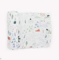 Little Unicorn Deluxe Cotton Muslin Single Swaddle - Dragon Days