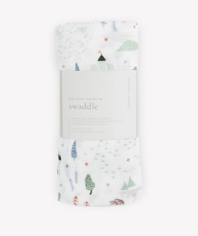 Load image into Gallery viewer, Little Unicorn Deluxe Cotton Muslin Single Swaddle - Dragon Days
