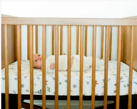 Little Unicorn Cotton Muslin Crib Sheet - Forest Friends