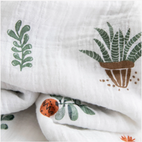 Little Unicorn Cotton Muslin Swaddle 3-Pack - Bison
