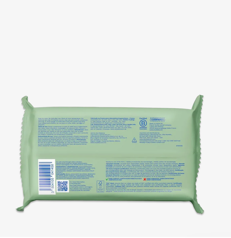 Load image into Gallery viewer, Mustela Home Compostable Wipes
