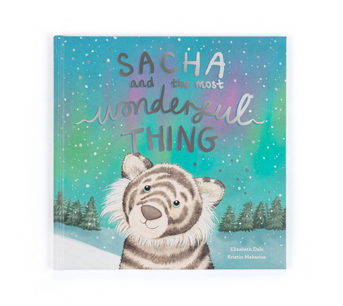 Jellycat Sacha and the Most Moderful Thing Book