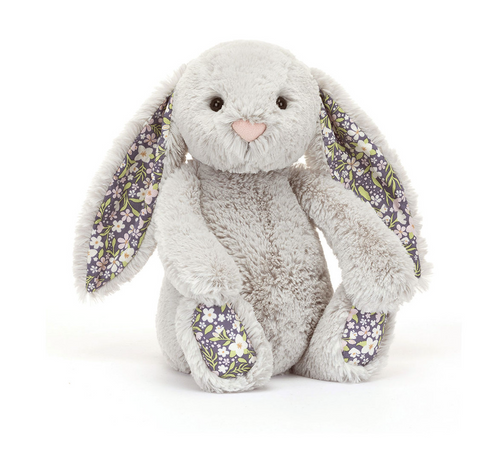 Jellycat Blossom Silver Bunny 'Bloom' Medium