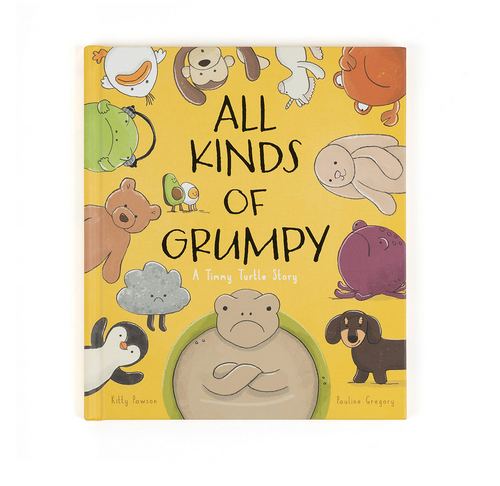 Jellycat All Kinds of Grumpy Book
