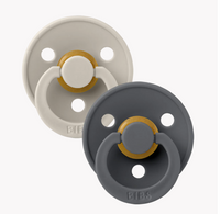 Bibs Pacifier Size 2 - Sand / Iron
