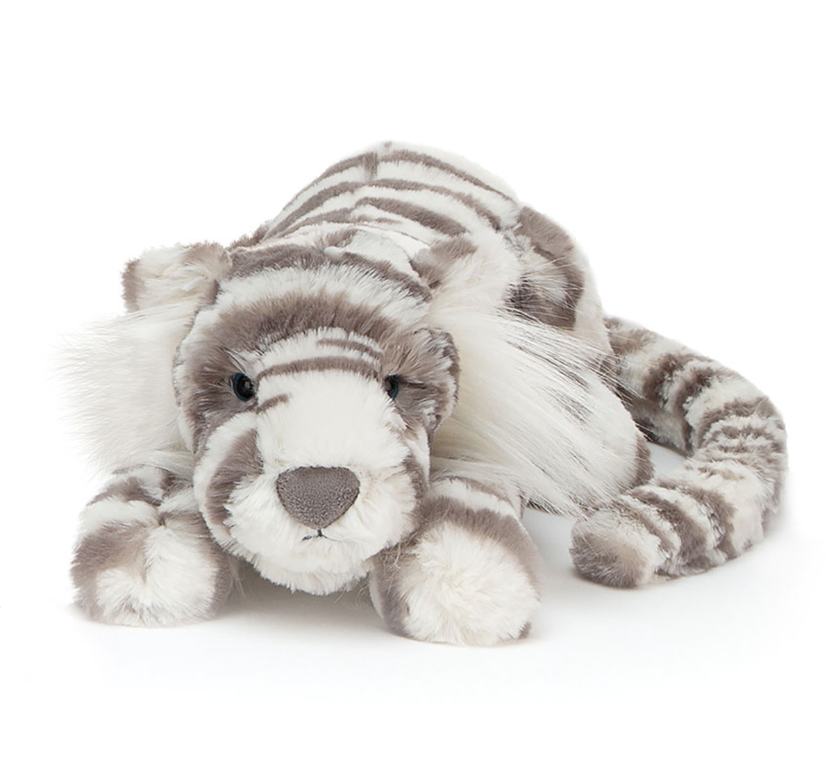 Jellycat Sacha Snow Tiger Little