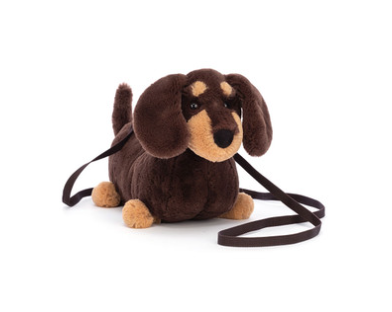 Load image into Gallery viewer, Jellycat Otto Sausage Dog Bag
