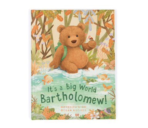 Jellycat Big New World Bartholomew Book