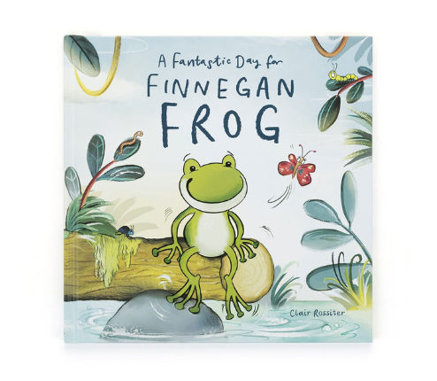 Jellycat Fantastic Fennegan Frog Book