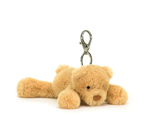 Jellycat Smudge Bear Bag Charm