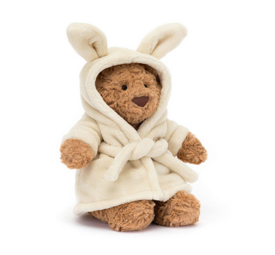 Jellycat Bartholomew Bear Bathrobe Outift