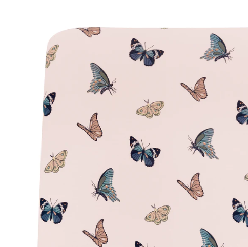 Kyte Baby Bamboo Crib Sheet - Butterfly