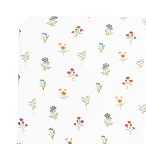 Kyte Baby Bamboo Crib Sheet - Wildflower