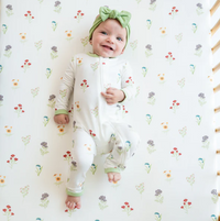Kyte Baby Bamboo Crib Sheet - Wildflower