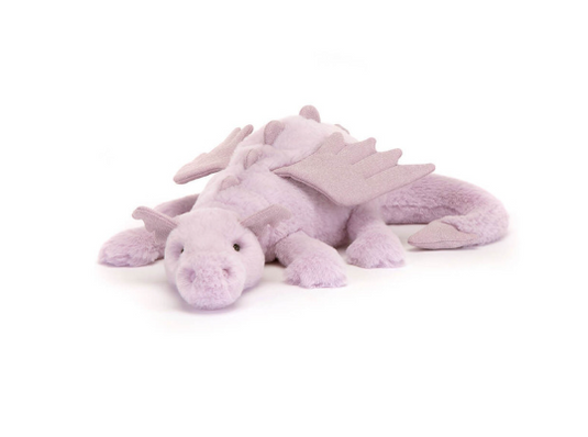 Jellycat Lavender Dragon Huge