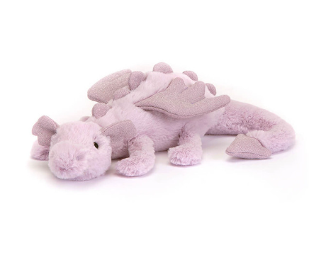 Jellycat Lavender Dragon Little