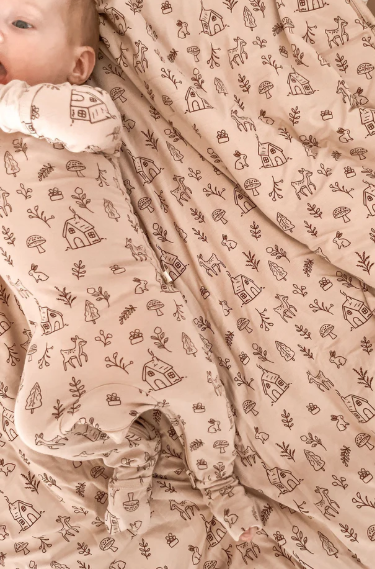 Gunamuna Convertible Pajamas - Doe.Re.Mi 3-6M