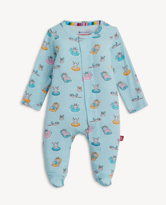 Magnetic Me Footie - Raccoon Lagoon 3-6M