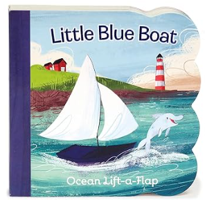 Little Blue Boat by Ginger Swift