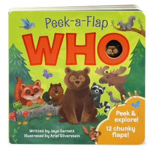 Who (Peek-A-Flap) Board Book by Jaye Garnett