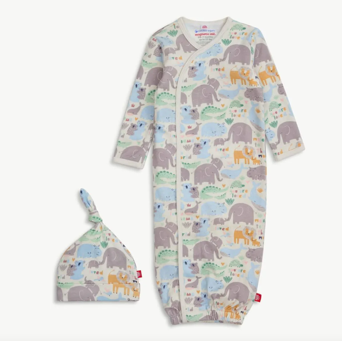 Magnetic Me Gown+Hat - Little Lovin' - Newborn
