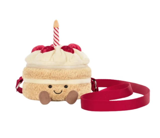Load image into Gallery viewer, Jellycat Amuseables Birthday Cake Bag
