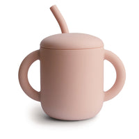Mushie Training Cup + Straw