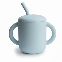 Mushie Training Cup + Straw