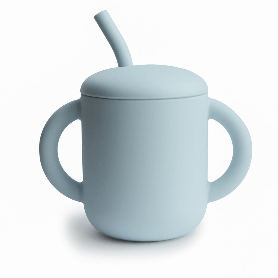 Mushie Training Cup + Straw