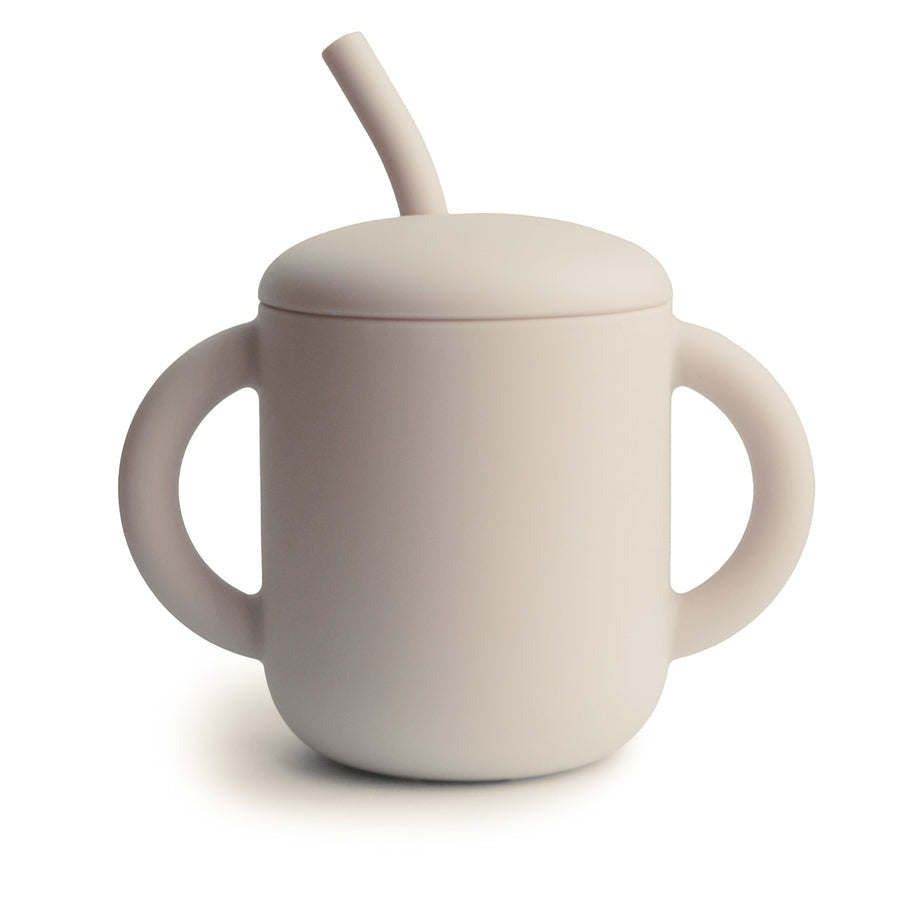 Mushie Training Cup + Straw