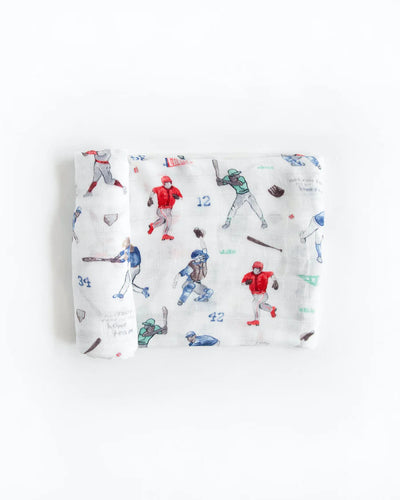 Little Unicorn Deluxe Muslin Single Swaddle - Home Run