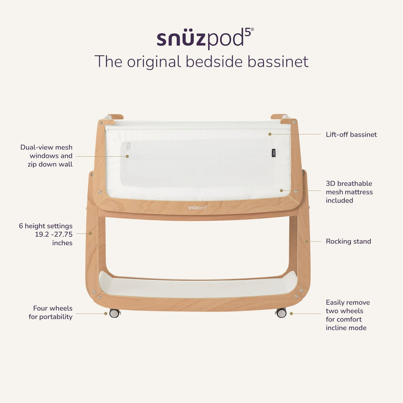 Load image into Gallery viewer, SnüzPod5 Bedside Bassinet

