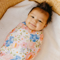 Copper Pearl Bamboo Swaddle | Penelope
