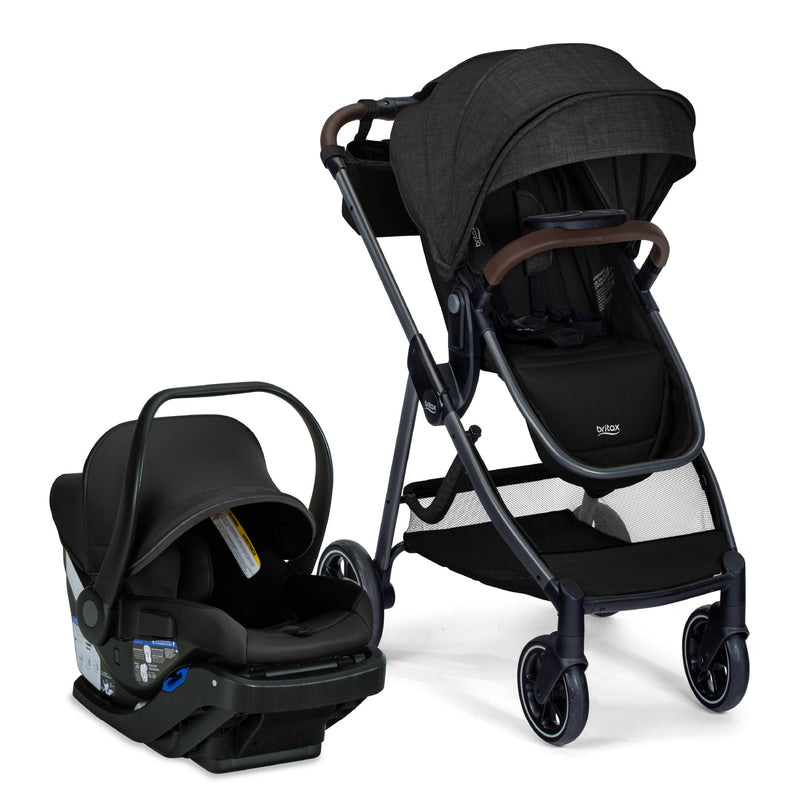 Load image into Gallery viewer, Britax Phases Travel System with Arbor Infant Car Seat + StayTight Base
