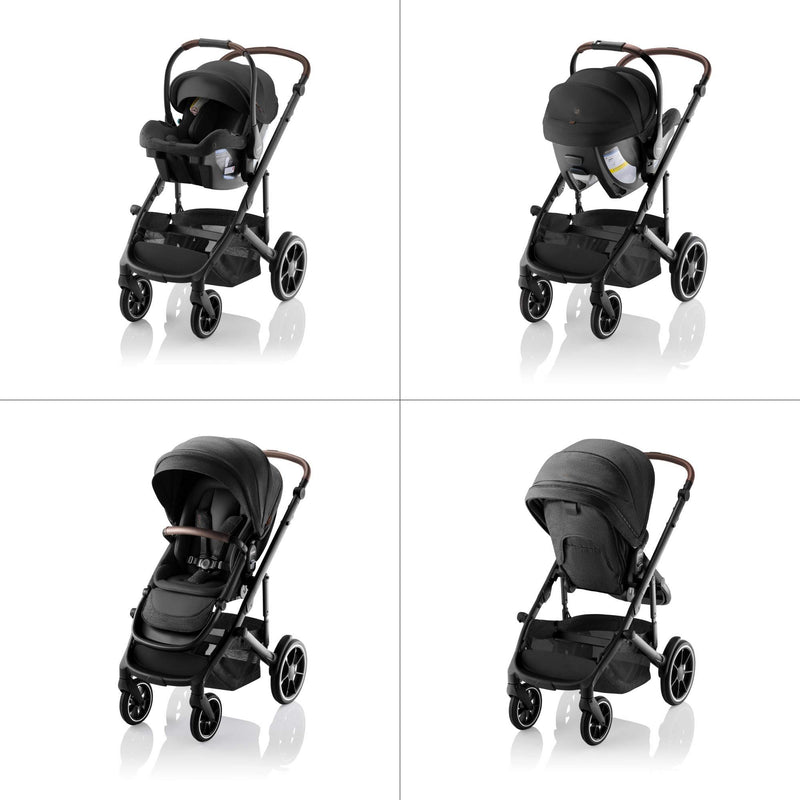 Load image into Gallery viewer, Romer Juni Infant Car Seat + Tura Stroller Travel System
