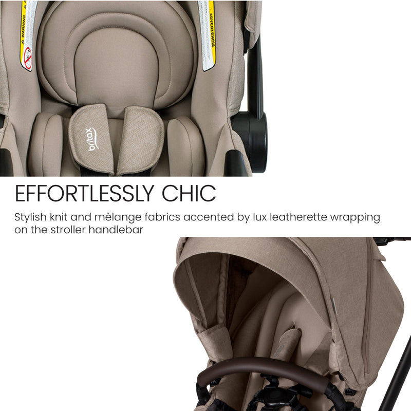 Load image into Gallery viewer, Britax Prism Full-Size Travel System with Willow S Infant Car Seat + Alpine Base
