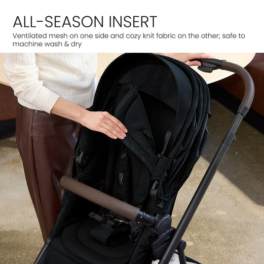 Britax Prism Full-Size Travel System with Willow S Infant Car Seat + Alpine Base