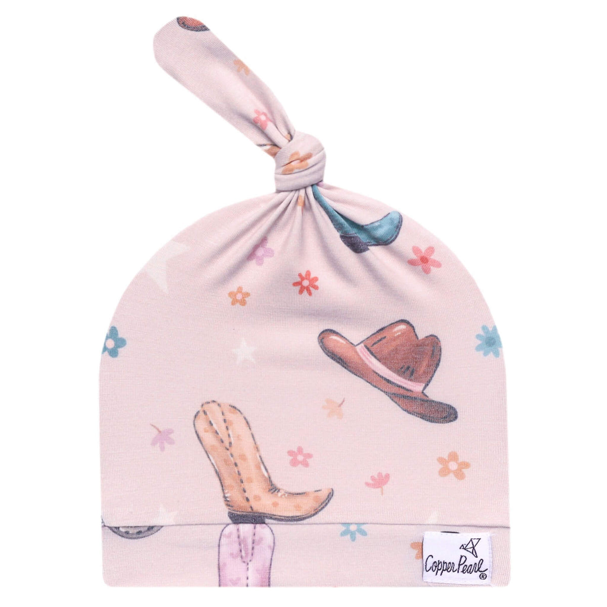 Copper Pearl Top Knot Hat | Cheyenne