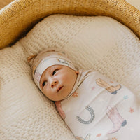 Copper Pearl Top Knot Hat | Cheyenne