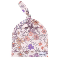 Copper Pearl Top Knot Hat | Flora