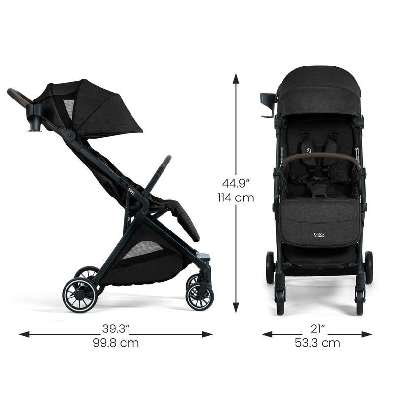 Load image into Gallery viewer, Britax Juniper+ Compact Stroller with One-Hand RapidFold

