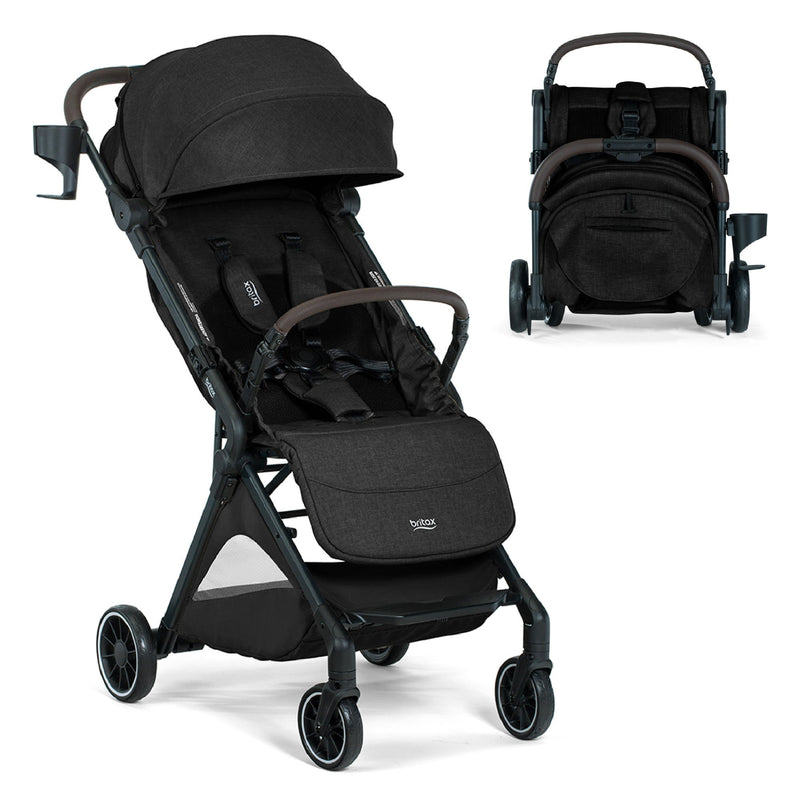Load image into Gallery viewer, Britax Juniper+ Compact Stroller with One-Hand RapidFold
