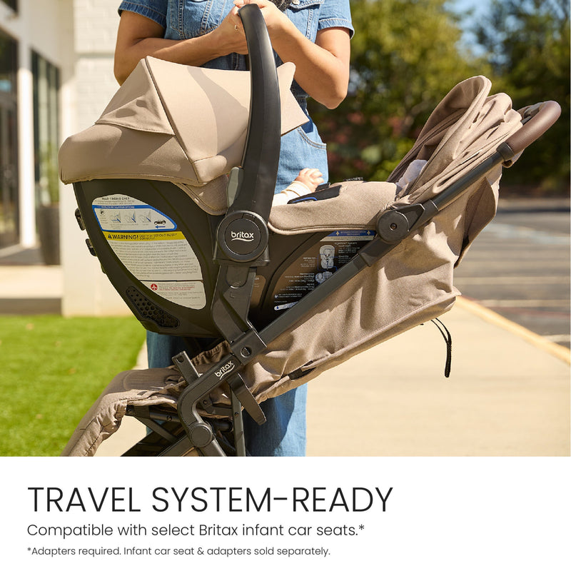 Load image into Gallery viewer, Britax Juniper+ Compact Stroller with One-Hand RapidFold
