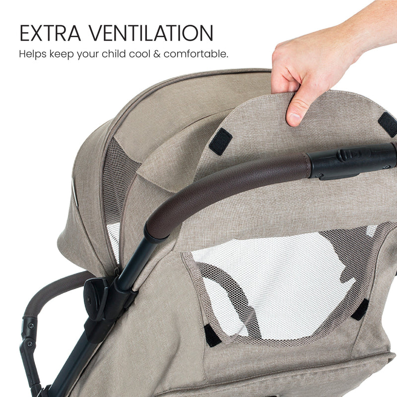Load image into Gallery viewer, Britax Juniper+ Compact Stroller with One-Hand RapidFold

