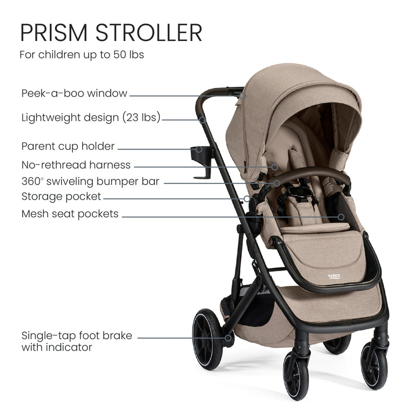Load image into Gallery viewer, Britax Prism Full-Size Modular Stroller
